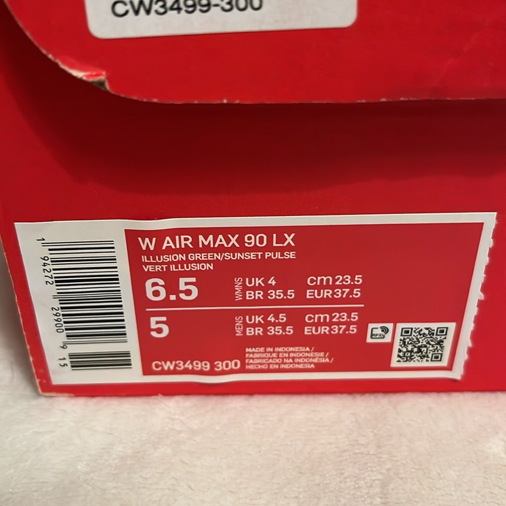 Nike Air Max 90 LX Dancefloor Green - Picture 11 of 11